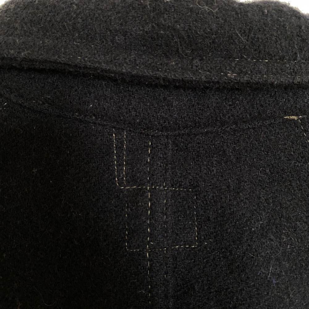 Post Overalls - Engineer Jacket, Solid Black Melt… - image 6